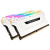  Зображення Пам'ять DDR4  16GB  3200MHz PC4-25600  (Kit of 2x8GB)  Corsair Vengeance RGB PRO  White) 